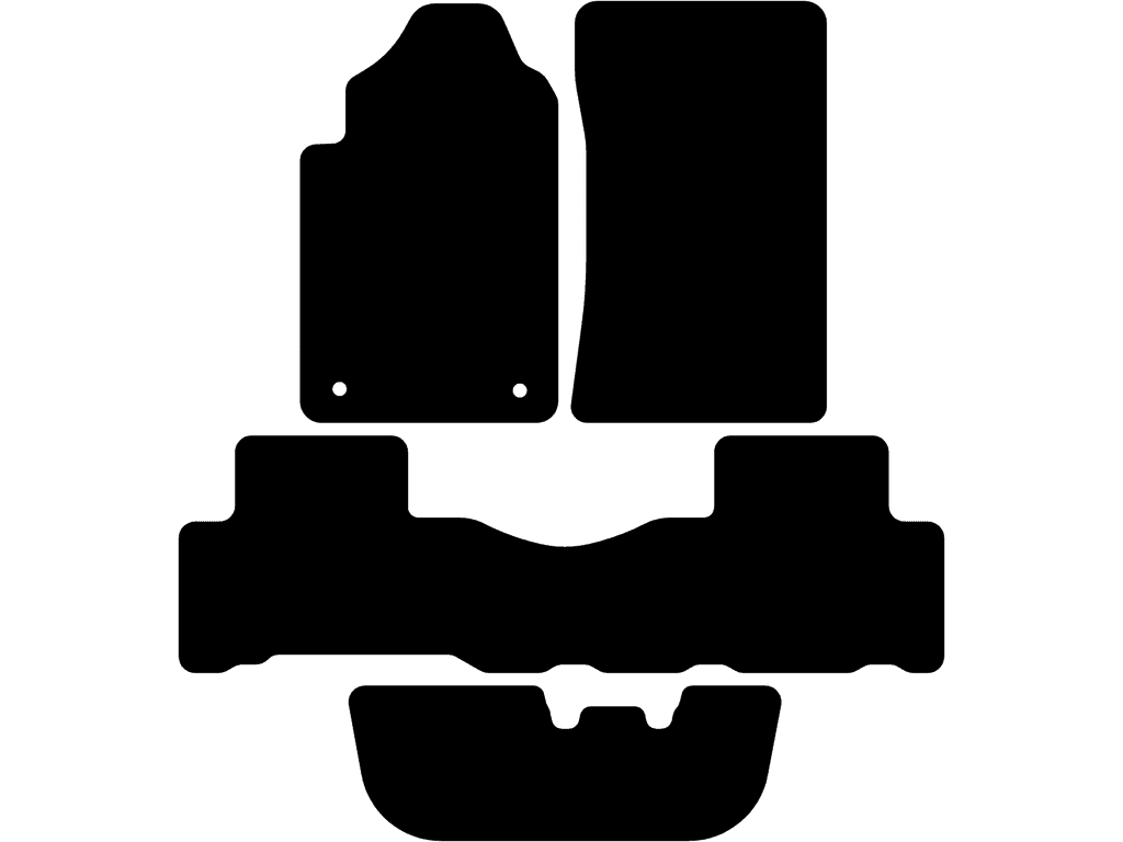 Alfombrillas para SsangYong Rexton 2002 - 2012