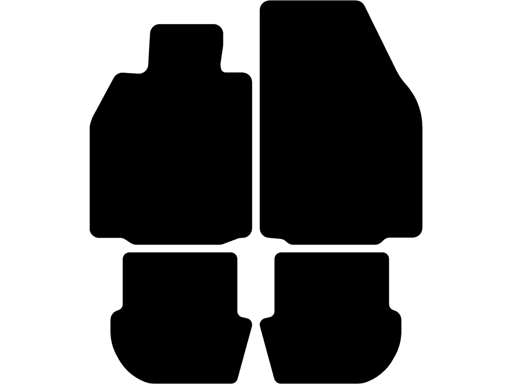 Alfombrilla de pasajero ancha