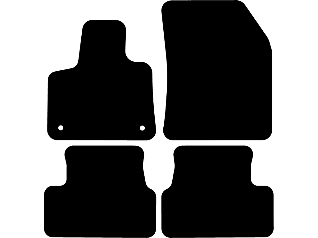 3008 Phase 2 | Dos alfombrillas traseras