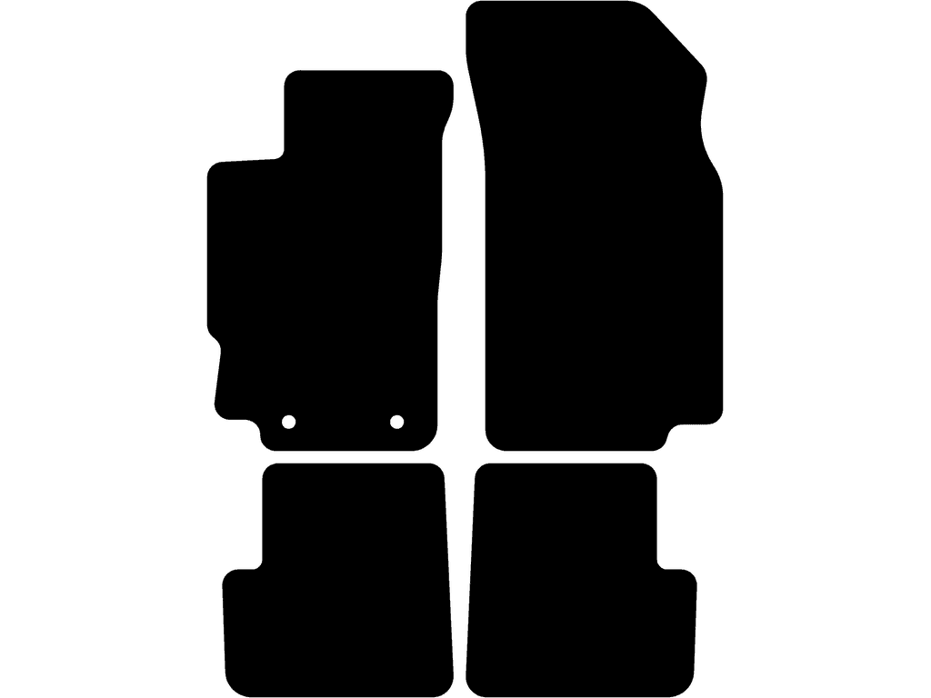 Coupé / Familiar / Sedán | Distancia entre puntos de fijación (conductor) 24,3 cm | Variante 1