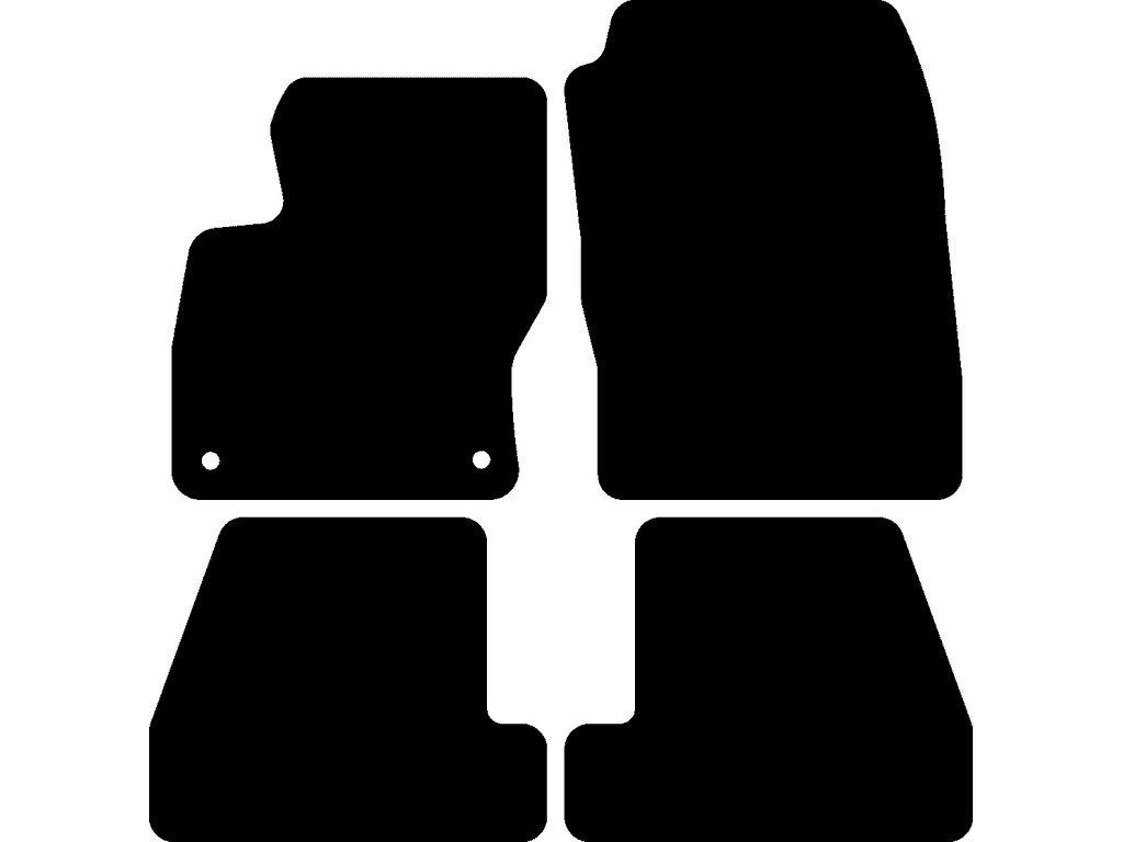 Mk3 | 5 puertas / Familiar / Sedán | Alfombrilla de copiloto sin Sistema de fijación | Variante 1