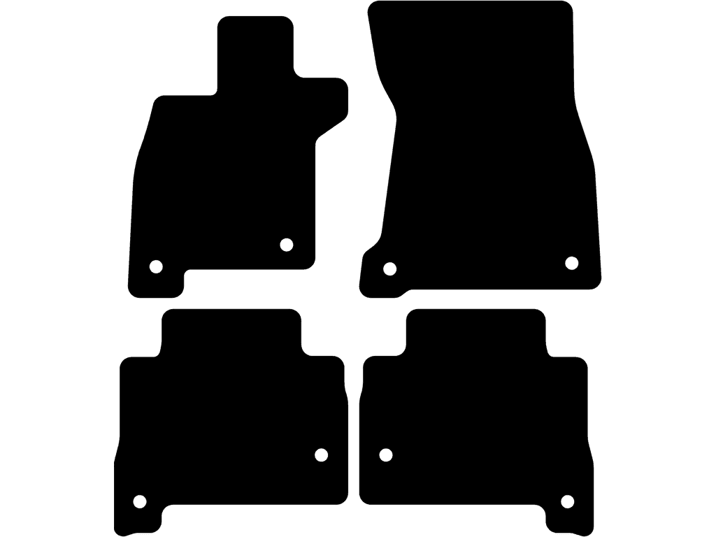 Alfombrillas para Lexus LS 500h 2018 - 2026