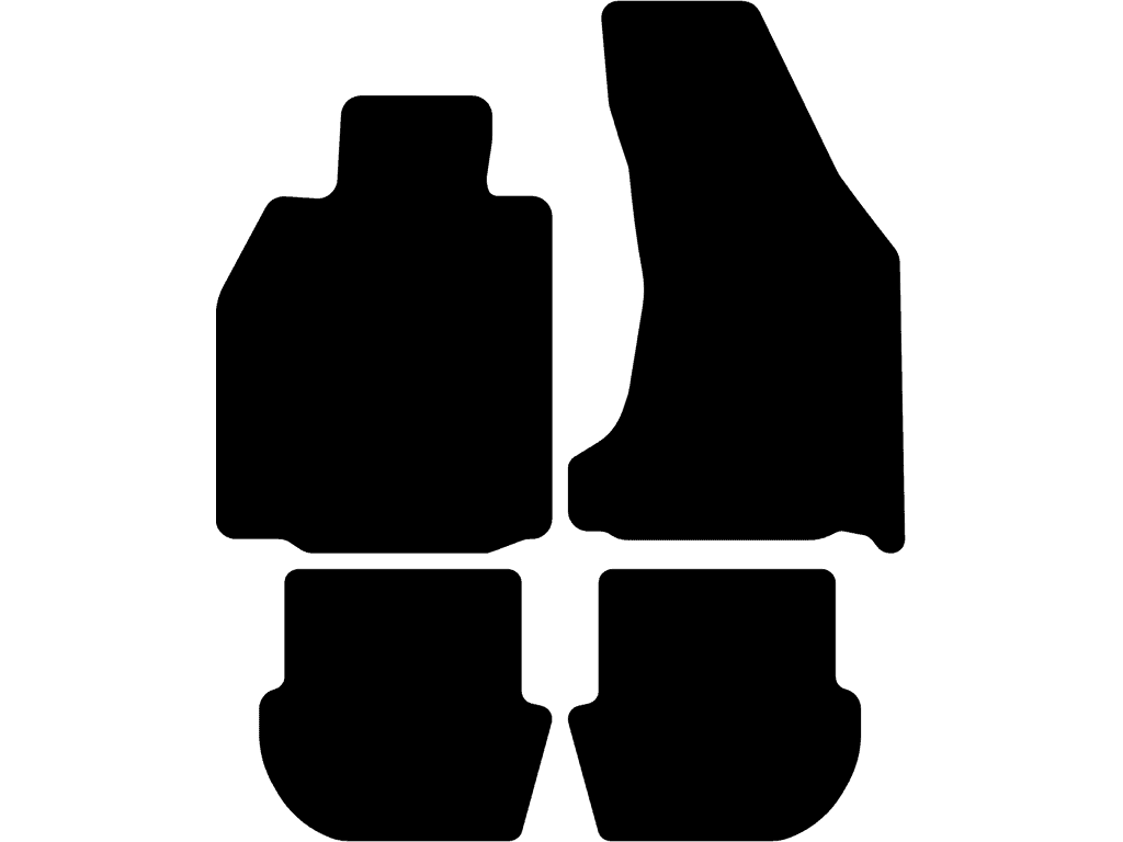 Alfombrilla de pasajero estrecha