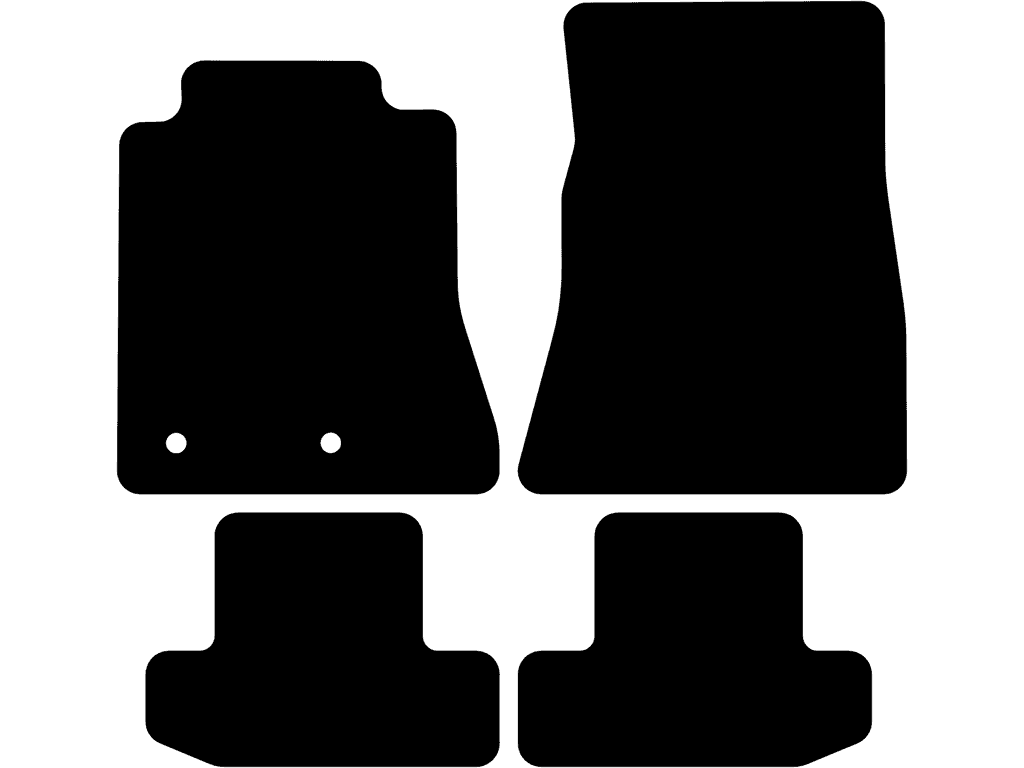 Descapotable/ Fastback | Alfombrilla de copiloto sin fijacion