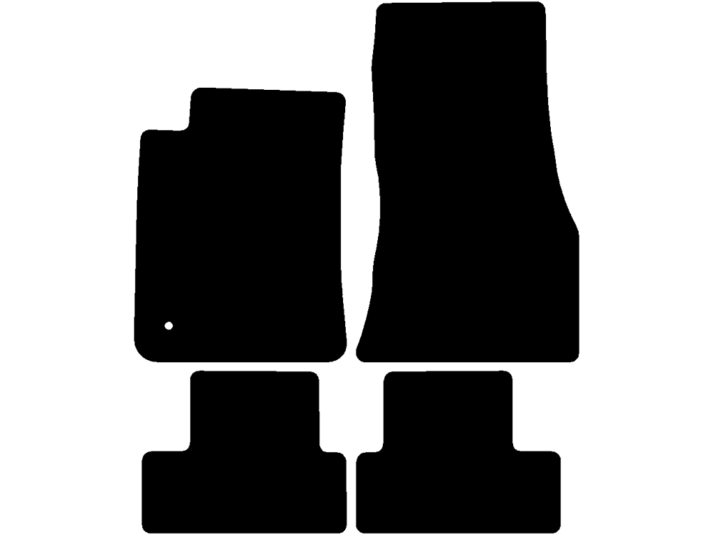 Alfombrilla de copiloto sin Sistema de fijación | Sistema de fijación: Clips (con anillo)