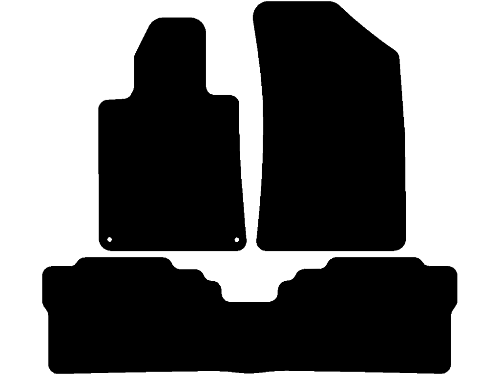 Berlina / SW | Alfombrilla trasera pieza única | Variante 3