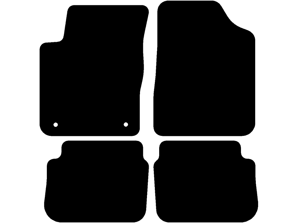 Alfombrilla de copiloto sin fijacion