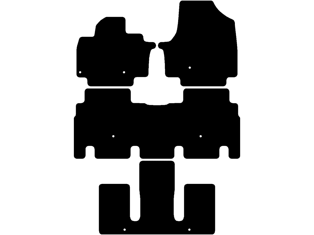 6 plazas | Sin swivel seats