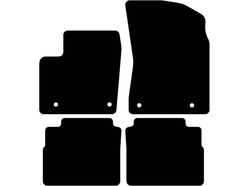 5 plazas | Variante 1 | Distancia entre puntos de fijación (conductor) 30,8 cm