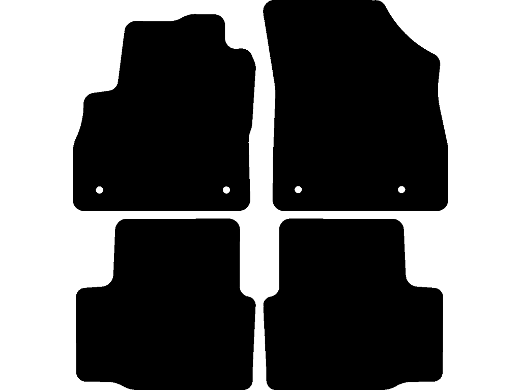 5 puertas / Familiar | Distancia entre puntos de fijación (conductor) 35 cm