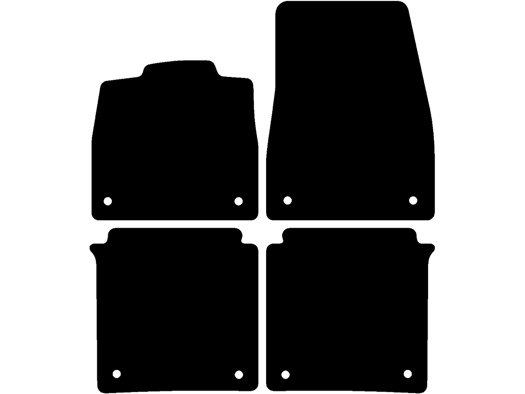 Alfombrillas para Hongqi EH7 2024 - 2026