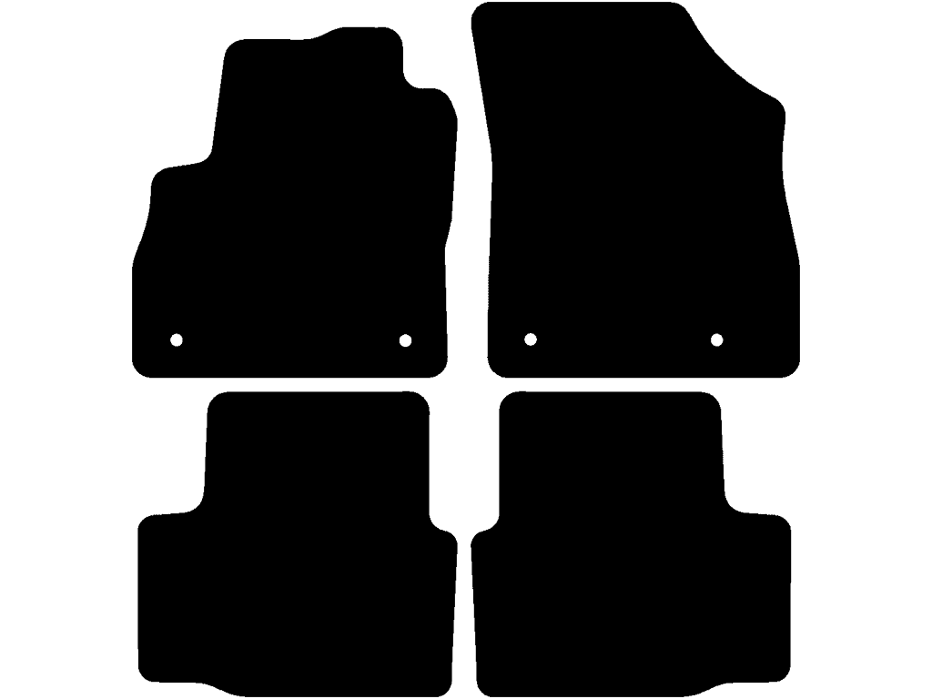 5 puertas / Familiar | Distancia entre puntos de fijación (conductor) 35.4 cm