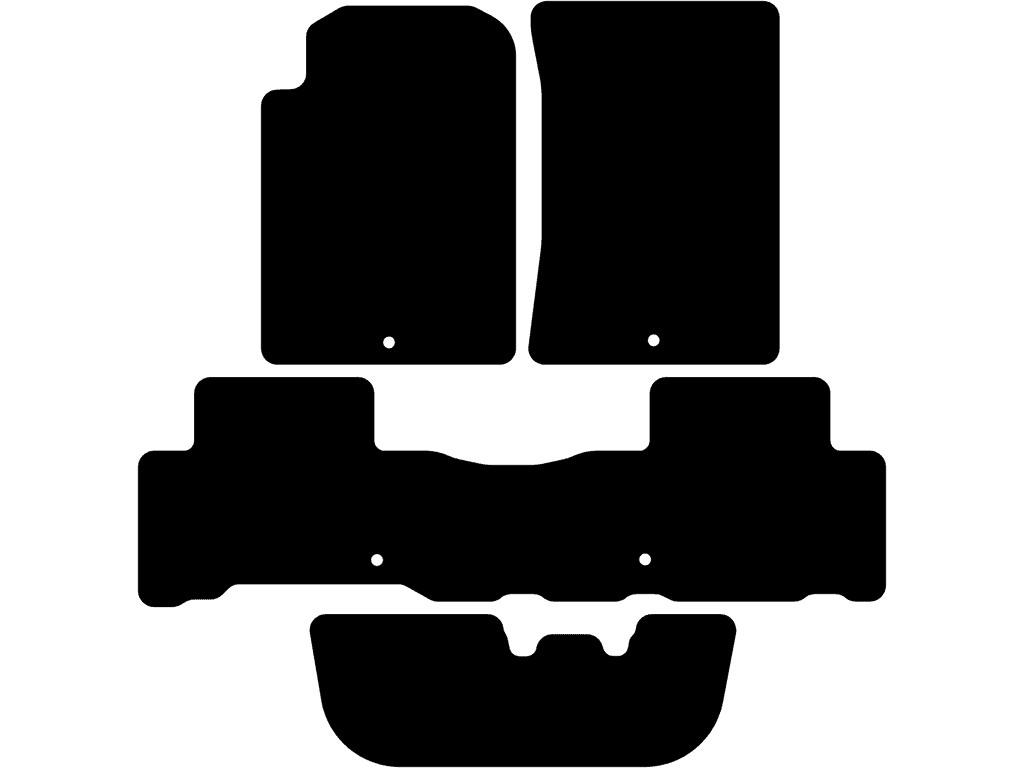 Alfombrillas para SsangYong Rexton 2012 - 2017