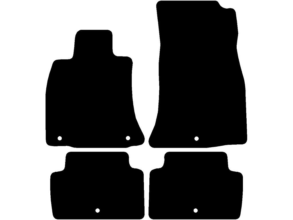 Alfombrilla de pasajero ancha