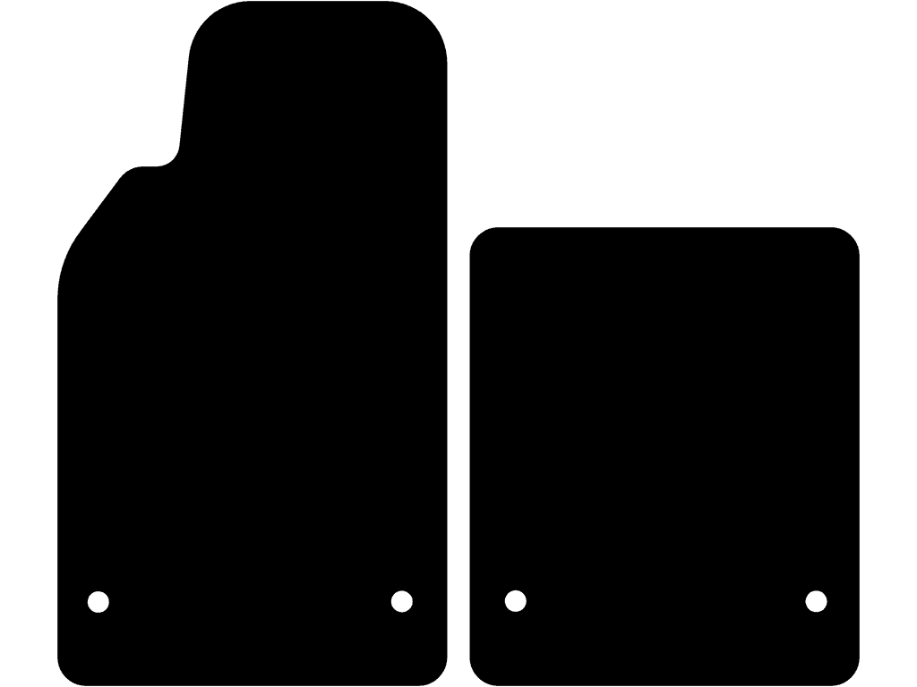 Alfombrilla del pasajero corta