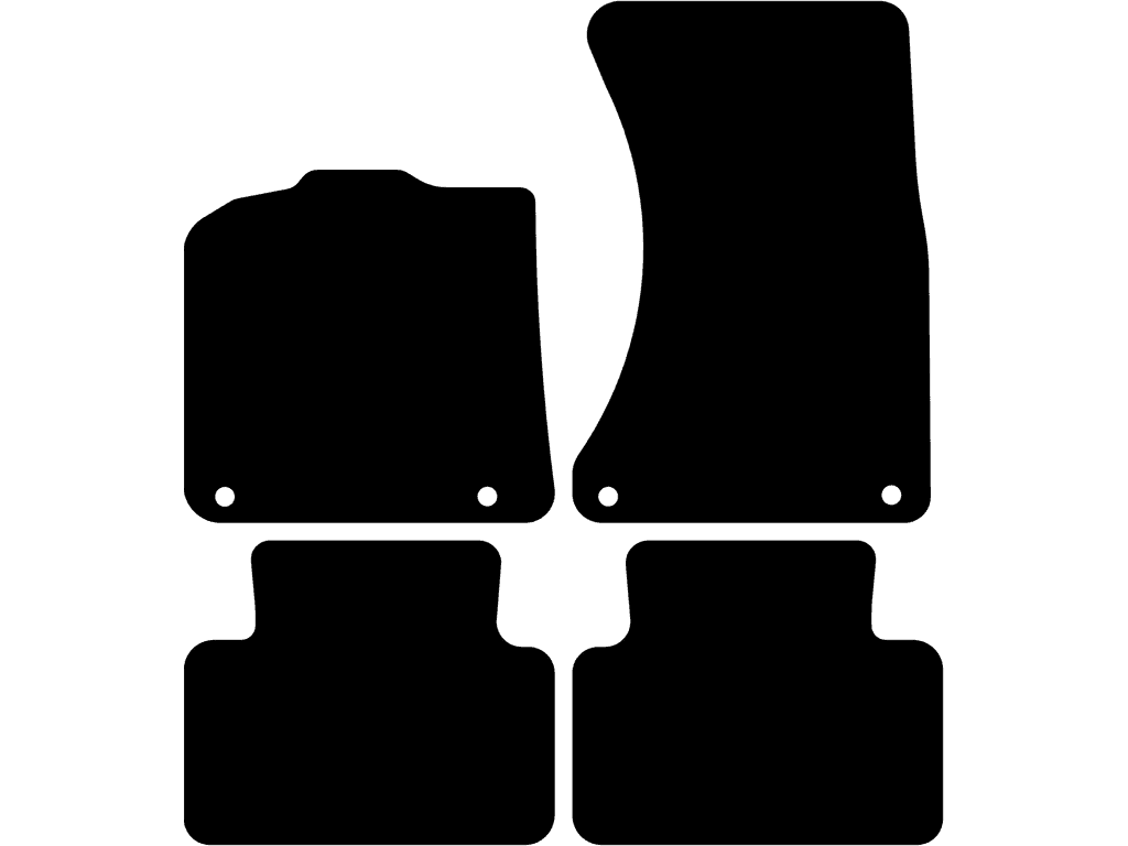 Alfombrillas para Porsche Macan 95B 2018 - 2024