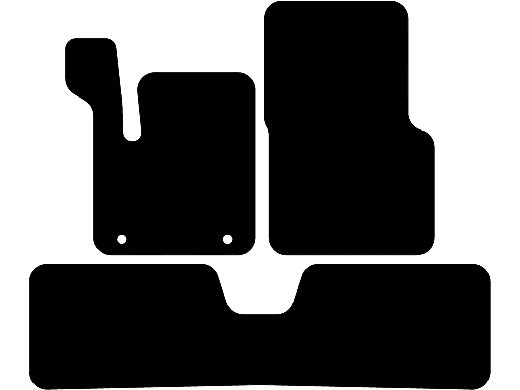 Alfombrilla trasera pieza única