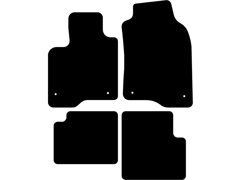 312 | Hibrido | Alfombrilla de copiloto con fijacion