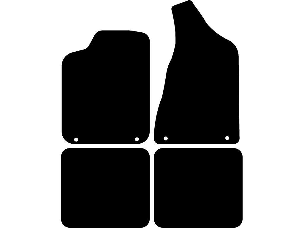 Alfombrillas para Audi 90 1987 - 1991