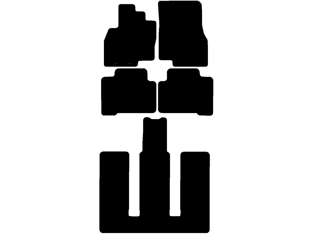 6 plazas | Distancia entre puntos de fijación (conductor) 13,7 cm