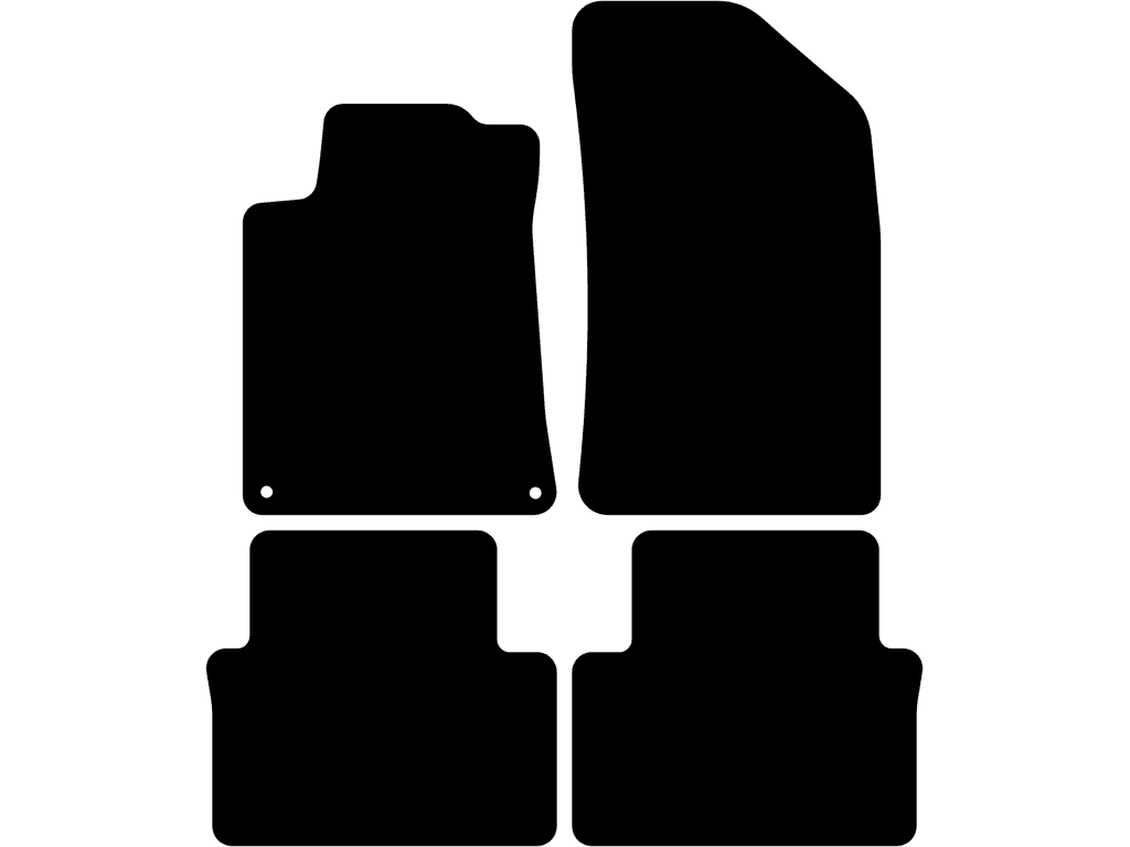 Berlina / SW | Dos alfombrillas traseras | Variante 1