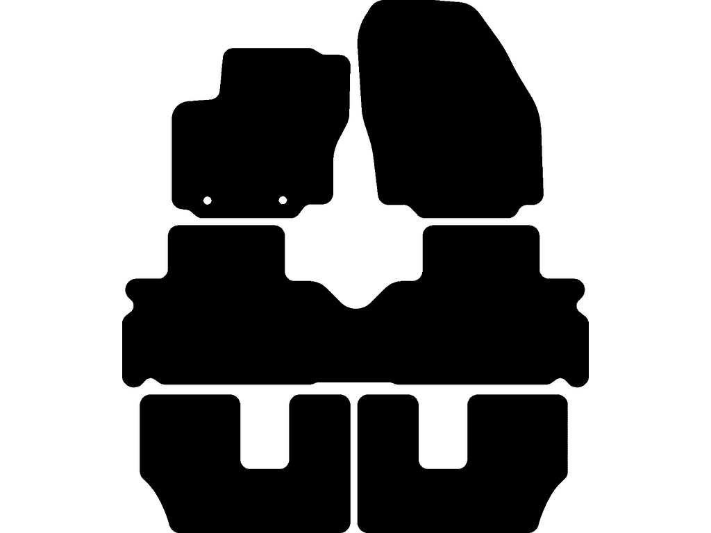 7 plazas | Distancia entre puntos de fijación (conductor) 22 cm