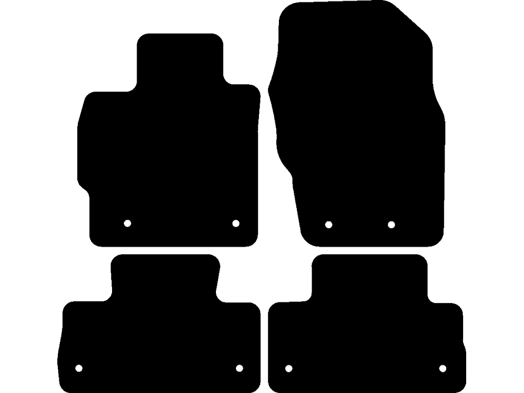 Distancia entre puntos de fijación (copiloto) 16,8 cm