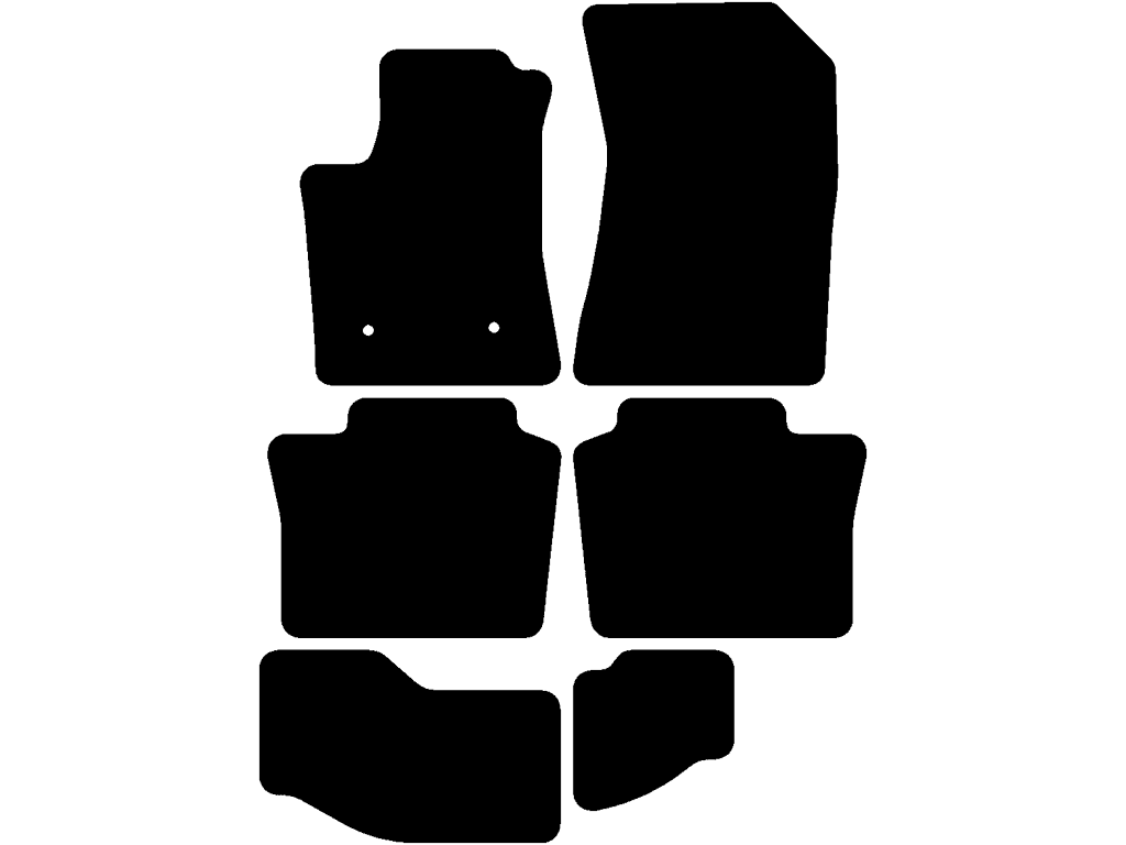 7 plazas | Compatible con versión con suelo inclinado (conductor y acompañante)