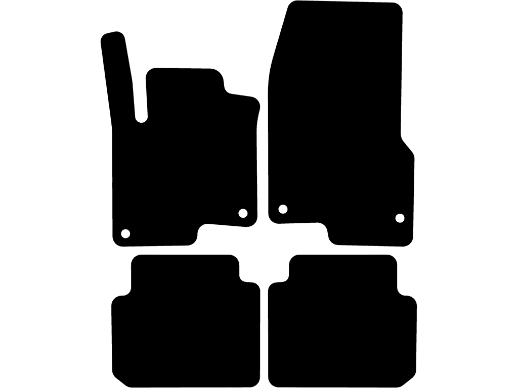 Alfombrillas para Smart Forfour W454 2004 - 2006