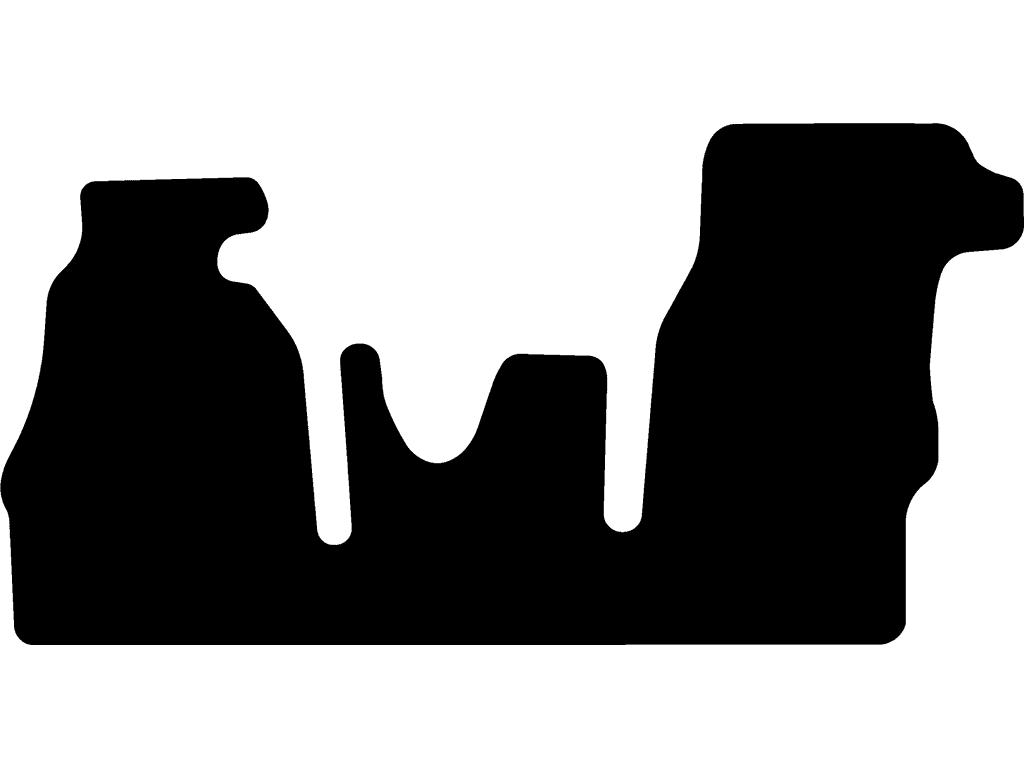 Asiento de pasajero doble