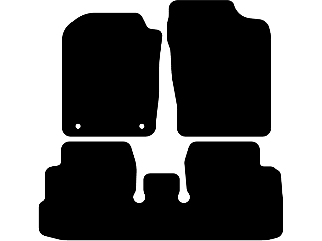 Alfombrillas para Daihatsu Cuore L276 2006 - 2015