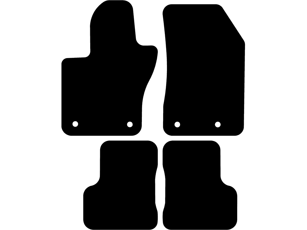 Distancia entre puntos de fijación (pasajero) 20 cm