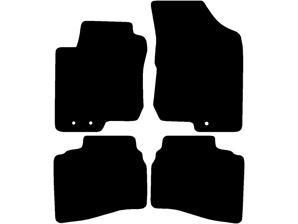 Familiar | Alfombrilla de copiloto con fijacion