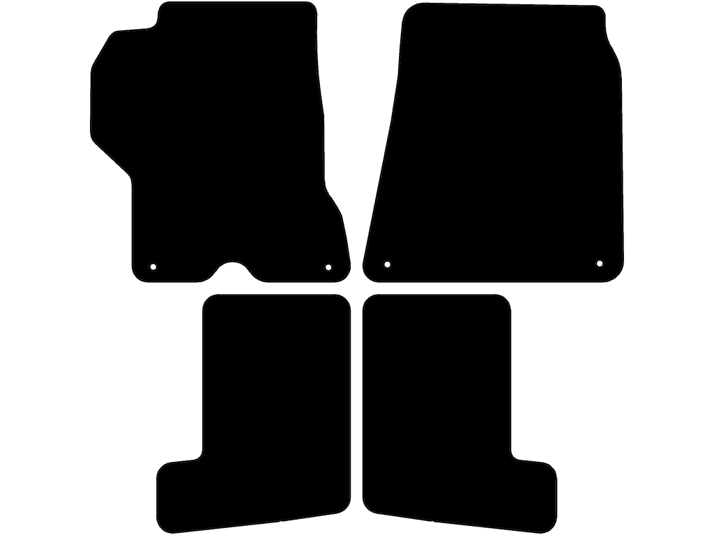 Botón Apertura Maletero/Tanque en el suelo | Sistema de fijación: Clips a presión (cerrado)