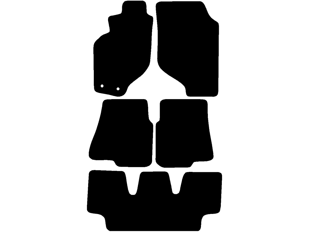 Alfombrillas para Mitsubishi Space Wagon 1991 - 1998