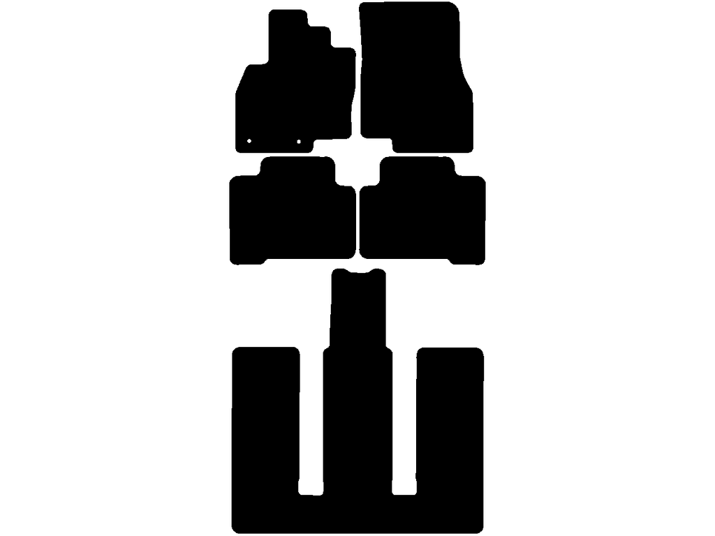 6 plazas | Distancia entre puntos de fijación (conductor) 21,2 cm