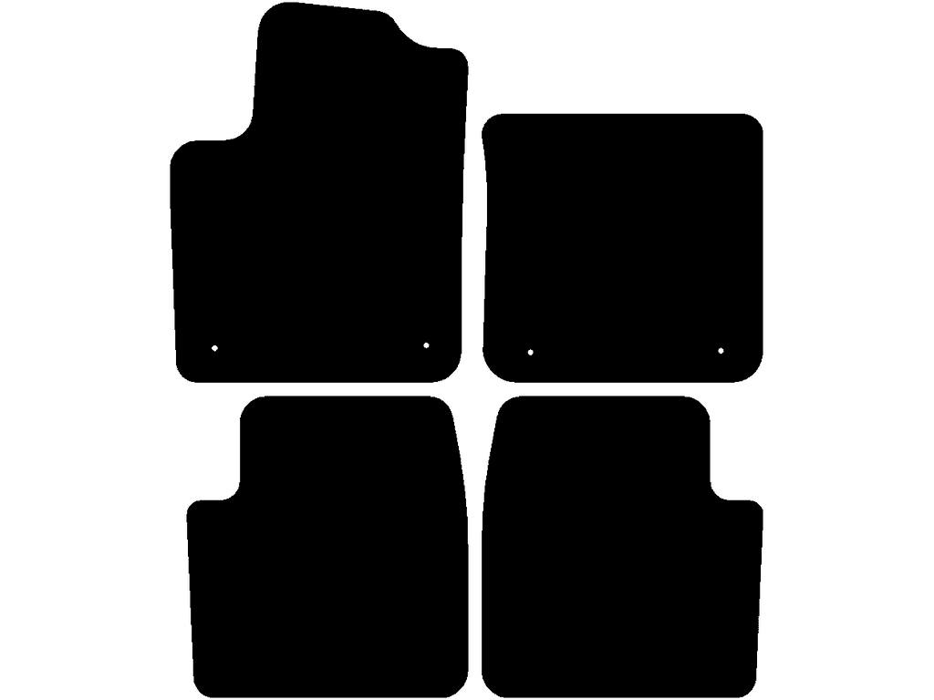 595/695 | Turismo | Alfombrilla de copiloto corta