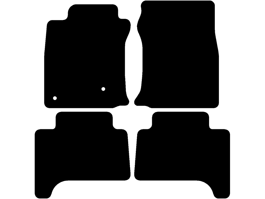 Alfombrillas para Toyota Landcruiser J12 2002 - 2009