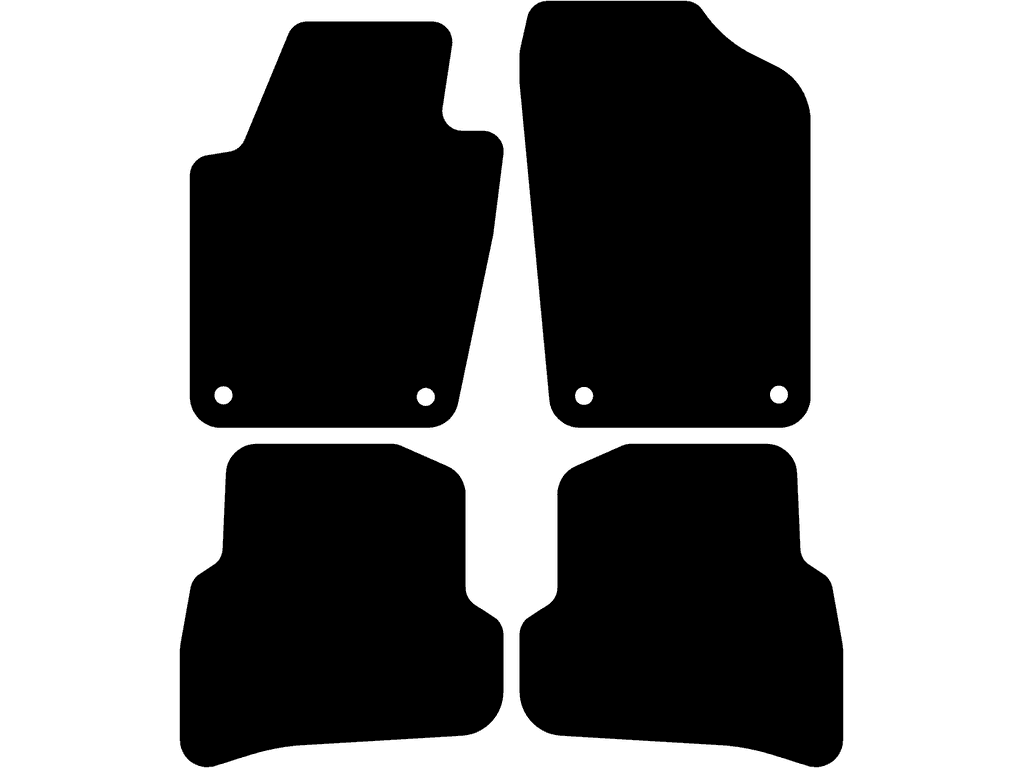 Alfombrillas para Volkswagen Polo 6C/6R 2009 - 2017