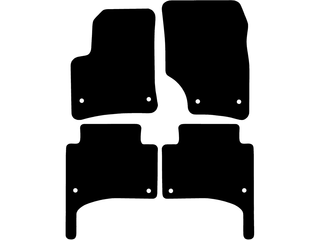 Alfombrillas para Porsche Cayenne 9PA 2003 - 2010