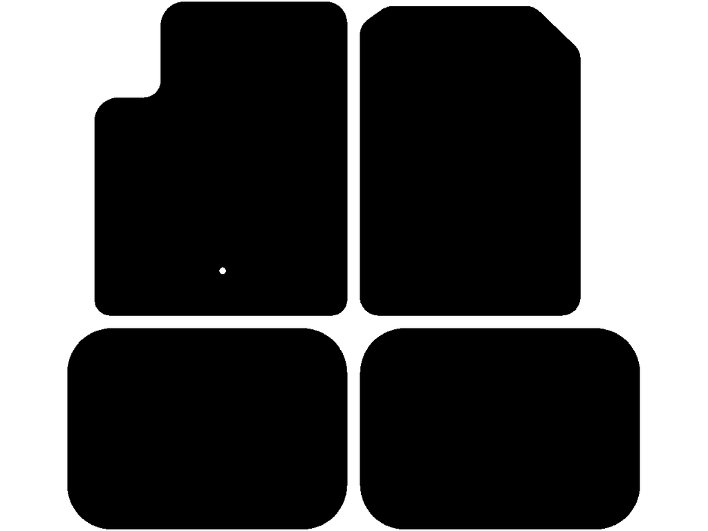 Alfombrillas para Dodge Journey 2008 - 2011