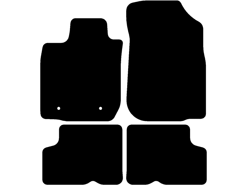 1 | Tracción delantera | Distancia entre puntos de fijación (conductor) 26.5 cm