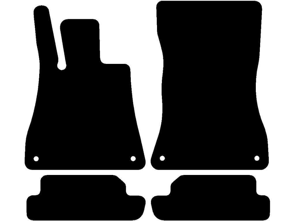 Alfombrillas para Mercedes AMG GT C192 2024 - 2026