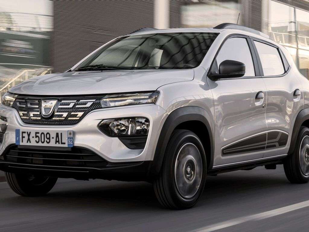 Alfombrilla de maletero para Dacia Spring 2021 - 2025