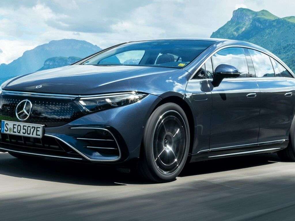 Alfombrilla de maletero para Mercedes EQS V297 2021 - 2025