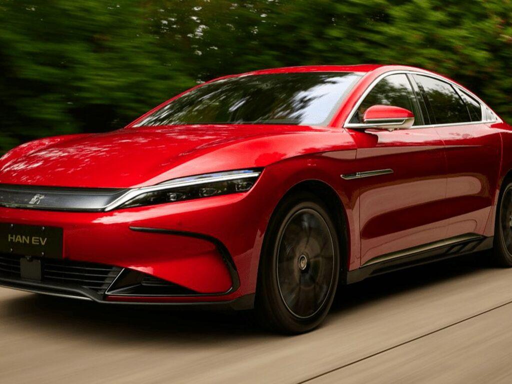 Alfombrilla de maletero para BYD Han 2022 - 2025