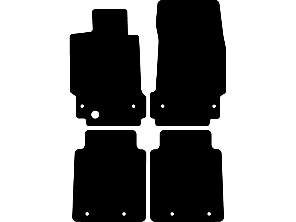 Alfombrillas para Maserati Quattroporte V 2003 - 2013