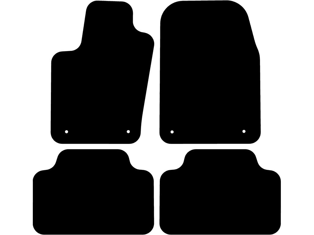 Fijación doble | Sistema de fijación: Clips (con ojal)