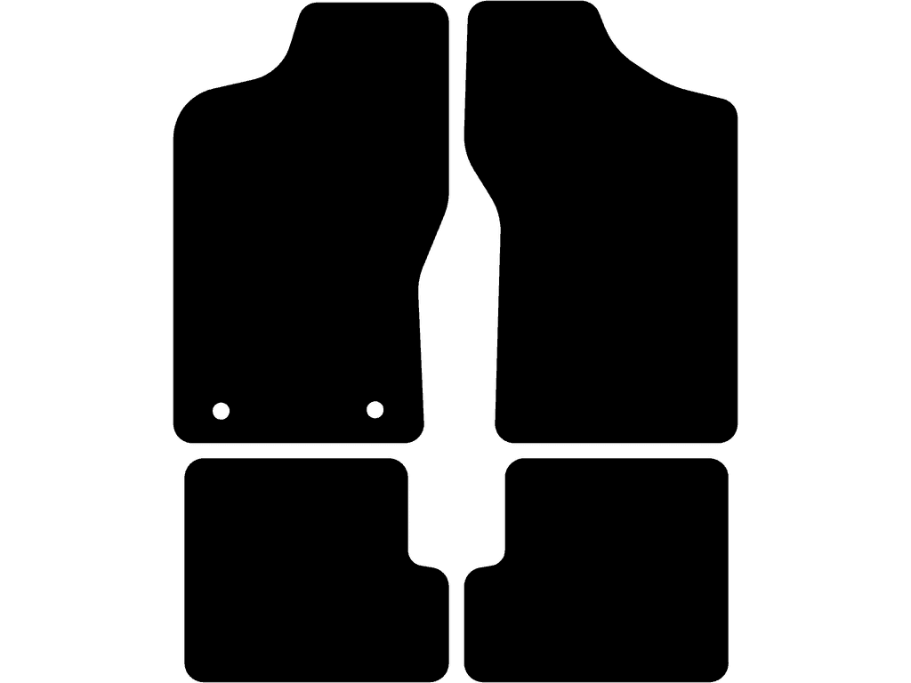 Alfombrillas para Fiat Cinquecento 1991 - 1998