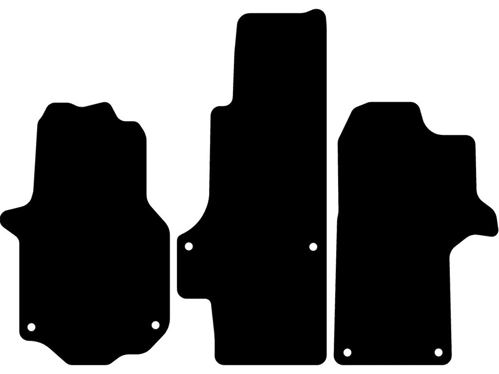 Asiento de pasajero individual | Sin calefacción extra en el suelo | Freno de mano mecánico